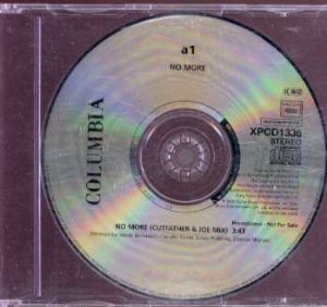 A1 - No More - UK Promo CD Single