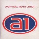 A1 - Everytime / Ready Or Not - UK Promo  CD Single