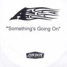 A - Something's Going On - UK Promo CD Single