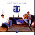 911 - Don't Make Me Wait - UK  CD Single