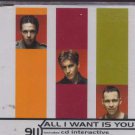 911 - All I Want Is You - UK  CD Single
