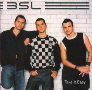 3SL - Take It Easy - UK Promo  CD Single