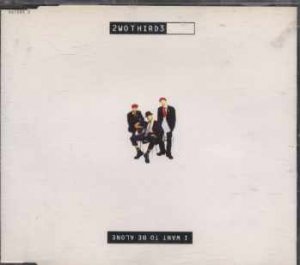 2wothird3 - I Want To Be Alone - UK  CD Single