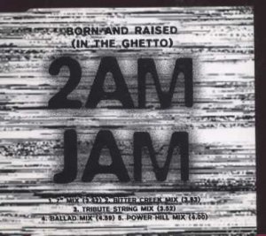 2AM Jam - Born And Raised (In The Ghetto) - UK Promo  CD Single