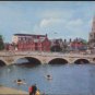 The Town Bridge BEDFORD Postcard Dennis