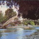 The Supension Bridge BEDFORD Postcard