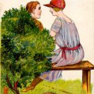 It's a shame to tease you UK COMIC Postcard 1922