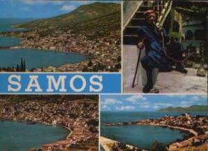 SAMOS Postcard Greece