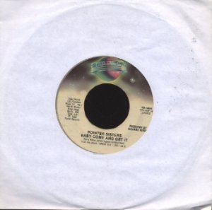 The Pointer Sisters - Fire  - UK 7" Single - K12339