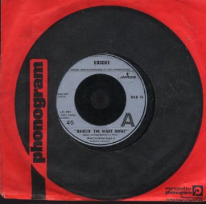 Voggue - Dancin' The Night Away - UK 7" Single - MER76