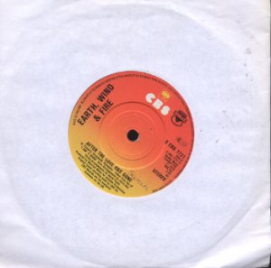 Earth, Wind & Fire - After The Love Has Gone  - UK 7" Single - CBS7721