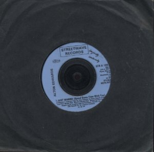 Alton Edwards - I Just Wanna (Spend Some Time With You) - UK 7" Single  STRA1897