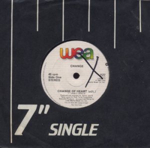 Change - Change Of Heart - UK 7" Single - YZ7