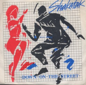 Shakatak - Down On The Street / Holding On - UK 7" Single - POSP688
