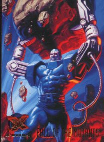 Marvel Fleer'95 Ultra X-Overs Trading Card - Fall Of The Mutants #120