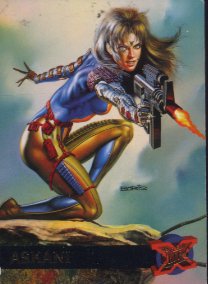 Marvel Fleer'95 Ultra Trading Card - ASKANI #5