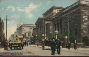 MOSLEY ST and Art Gallery Manchester Postcard 1908 Huntmann