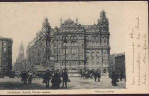 MIDLAND HOTEL Manchester 1903 Postcard Valentine Series