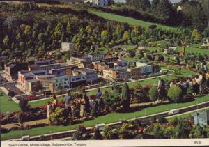 Town CentreModel Village, Basbacombe Torquay Postcard
