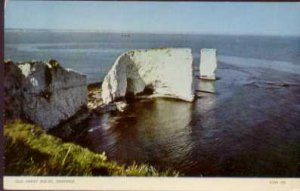 OLD HARRY ROCKS  SWANAGE DORSET Postcard Jarrold & Sons
