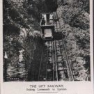 The Lift Railyway Linking Lynmouth to Lynton Postcard RP Harvey Barton