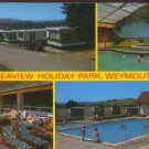 Seaview Holiday Park ,Weymouth Dorset Postcard 1985 Salmon