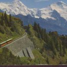 nterlaker Schynige Platte Bahn  Switzerland Postcard 1974