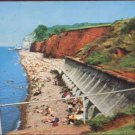 Blue Anchor Beach , Somerset Postcard 1982