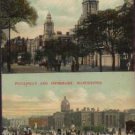 New Royal Infirmary and Picadilly and Infirmany Manchester Postcard