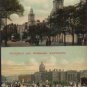 New Royal Infirmary and Picadilly and Infirmany Manchester Postcard