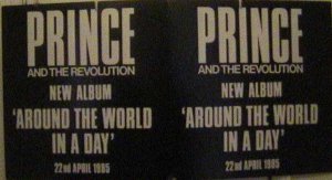 Prince - Shop Display - Around The World In A Day - ?   Display -   vg