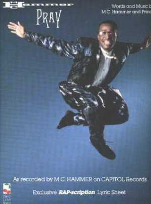 MC Hammer - Sheet Music - Pray - USA   Sheet Music - CL4079 m