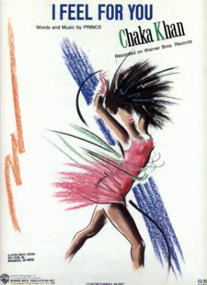 Chaka Khan - Sheet Music - I Feel For You - USA   Sheet Music - VS4246 ex