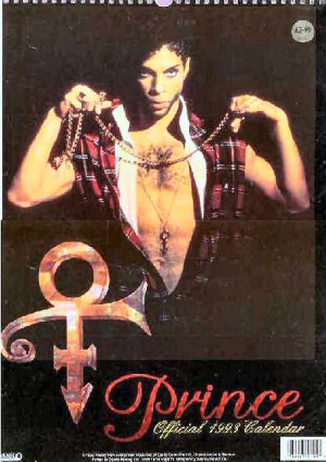 Prince - Calendar - 1993 - UK   Calendar -   ex