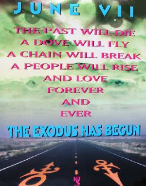 Prince / NPG - Poster - Exodus - USA   Poster -   ex