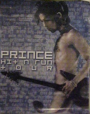 Prince - Poster - Hit & Run  2001 - USA   Poster -   ex