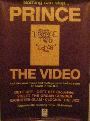 Prince - Poster - Gett Off - ?   Poster -   ex