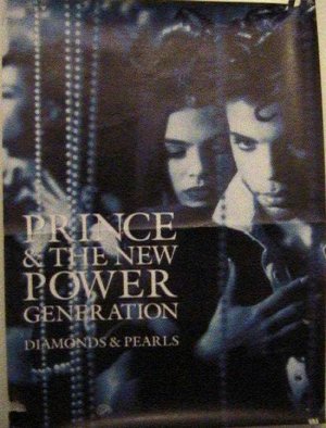 Prince - Poster - Diamonds & Pearls - USA   Poster -   vg