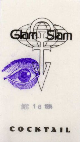 Prince - Voucher - free cocktail at Glam Slam - USA   Flyer -   m
