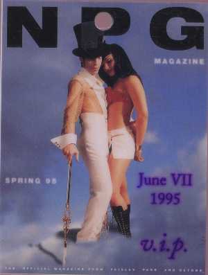 Prince - Laminate - VIP pass NPG Magazine - USA   Laminate -   m
