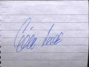 Eric Leeds - Autograph - Eric Leeds - USA   Memorabillia -   m