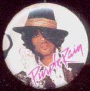 Prince - Badge - Prince wearing hat - USA   Badge -   ex