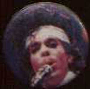 Prince - Badge - Prince at Mic - USA   Badge -   m