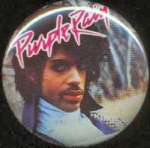 Prince - Badge - Prince - Purple Rain - USA   Badge -   ex