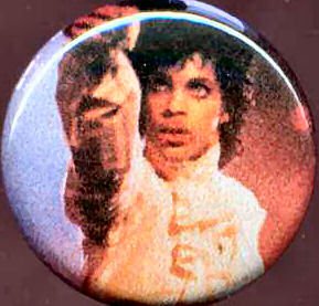 Prince - Badge -  Prince on stage - USA   Badge -   m