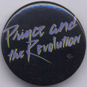 Prince - Badge -  Prince and The Revolution - USA   Badge -   ex