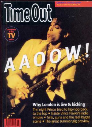 Prince - Time Out May 1993 - UK   Magazine -   ex