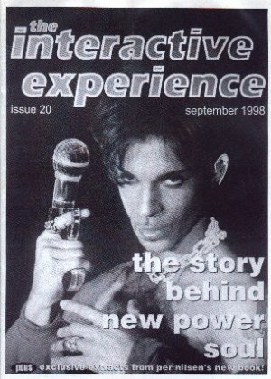 Prince - The Interactive Experience - September 1998 - UK   Fanzine - # 20 ex