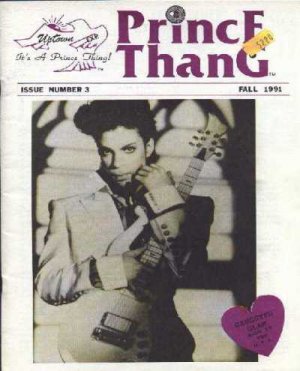 Prince - Prince Thang Issue 3 Fall 1991 - USA   Fanzine -   m