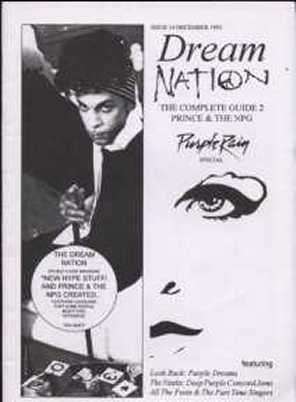 Prince - Dream Nation - December 1992 - UK   Fanzine - Issue 14 m